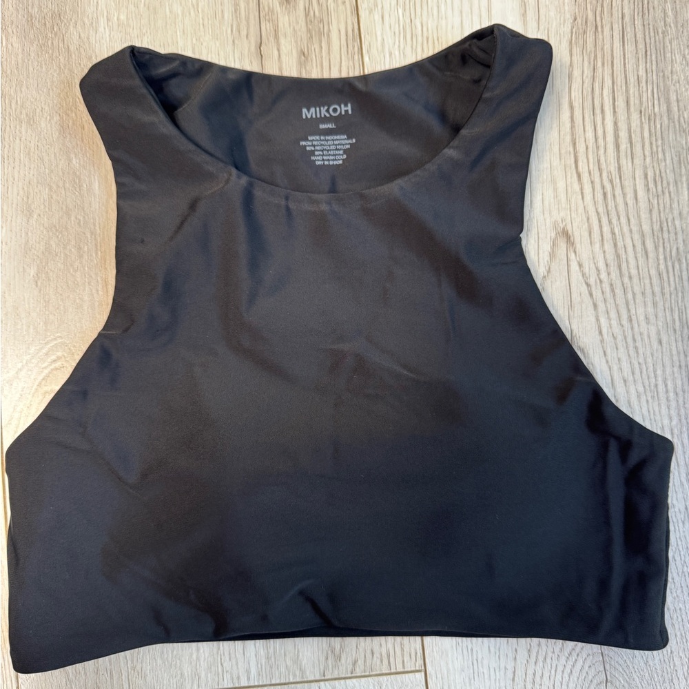 Mikoh Sleek Black Tank Top
